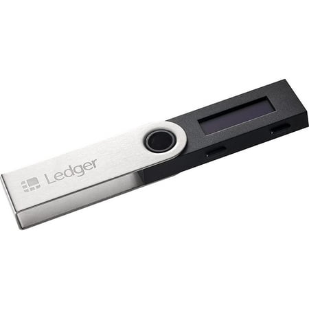 Ledger - Nano X Crypto Hardware Wallet - Bluetooth - Onyx Black
