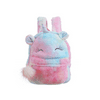 MERSARIPHY Plush Backpack Cute Animal Bookbag Lightweight Travel Daypack with Pom Pom Zipper for Kids