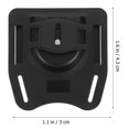 thumbnail image 2 of K-BM1 Camera Belt Buckle Camera Hanger Belt Clip Holster Holder Fast Loading Rig Plastic Waist Belt Buckle(Black), 2 of 6