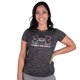 thumbnail image 1 of Under Armour Camiseta de manga corta Tech Big Logo Twist para niñas, color negro (001)/Cerise Youth X-Large, 1 of 1