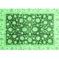 thumbnail image 1 of Ahgly Company Indoor Rectangle Oriental Emerald Green Traditional Area Rugs, 8' x 10', 1 of 4