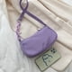 thumbnail image 3 of Bolsa casual de mujer de hombro simples de nailon diario para mujer (púrpura), 3 of 9