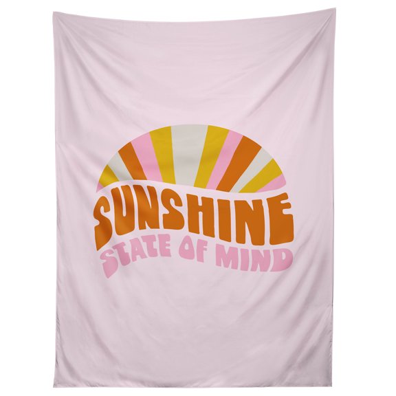Society6 SunshineCanteen Sunshine Rainbow Tapestry 50" x 60"
