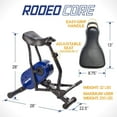thumbnail image 4 of Daiwa Felicity Rodeo Core – Compact Core & Leg Workout Machine | Horseback Riding Motion for Abs, Glutes & Thighs | Home Fitness Equipment for Cardio & Weight Loss, 4 of 9
