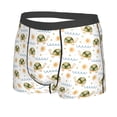 thumbnail image 2 of Balery Sea Turtle Basking in the Sun Men's Boxer Briefs, Soft and Breathable Cotton Underwear with nylon Waistband-Large, 2 of 9