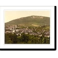 thumbnail image 2 of Historic Framed Print, View from the Leopoldshoehe Baden-Baden Baden Germany, 17-7/8" x 21-7/8", 2 of 9