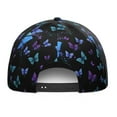 thumbnail image 4 of Colorful Butterfly Pattern Baseball Cap - Breathable Unisex Dad Hat for Hiking & Street Fashion, 4 of 6