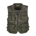 thumbnail image 1 of Othyroce Chaleco táctico para hombre, abrigo con tela tejida, chaleco de fotógrafo de verano, chaqueta sin mangas de trabajo de malla con muchos bolsillos Sincero Electrónica, 1 of 2