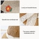 thumbnail image 4 of Circunferencia de la cabeza 52 cm Sombrero de paja de verano para niños Sombrero de pescador de encaje lindo Sombrero para el sol para bebé, 4 of 5