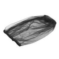 thumbnail image 2 of tredstone Nylon Insect Net Cap Summer Flat-top Solid Color Breathable Free Size Replacement Travelling Hiking Fishing Pest Bug Hat Black 1Set, 2 of 6