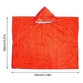 thumbnail image 2 of Hearth & Gear Emergency Poncho With Whistle For Outdoor Adventures And Disaster Preparedness Gear Ice Packs for Ice Ice Shelter Insulated Flip over Rope Float Buoy Floating Rings Solar Ice Pick for, 2 of 6