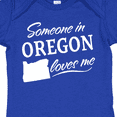 thumbnail image 4 of Inktastic Someone in Oregon Loves Me Boys or Girls Baby Bodysuit, 4 of 5