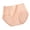Orange, variant on Women's Underwear Elastic High Waisted Seamless Panties Casual Soft Breathable Hip Lift Brief