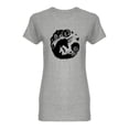 thumbnail image 2 of Beautiful Unicorn With Trees Shaped T-Shirt Women -Image by Shutterstock, Female XX-Large, 2 of 4