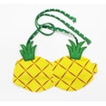 thumbnail image 2 of Toddler Girls Cute Strawberry Bikini Sets with Hat 3 pcs Swimsuit Strawberry 3T, 2 of 3