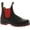 Black/Red Gore/Red Sole, variant on Blundstone Super 550 Series Boot