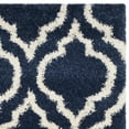 thumbnail image 5 of SAFAVIEH Hudson Louise Geometric Shag Area Rug, Navy/Ivory, 9' x 12', 5 of 7