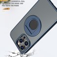 thumbnail image 2 of For Iphone 11 Pro Max Rotating Ring Magnetic Holder Phone Case(black), 2 of 5
