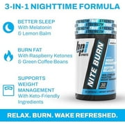 BPI Sports Nite Burn, Nighttime Fat Burner & Sleep Support, Keto Friendly, 30 Capsules