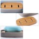 thumbnail image 4 of 1 jabonera de bambú, bandeja de hormigón para baño (colores surtidos), 4 of 6