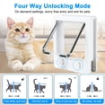 thumbnail image 6 of lanema DIY Cats Door for Interior Get-in-whenever Easy to Install Room Entry 4-way Lockable, 6 of 13