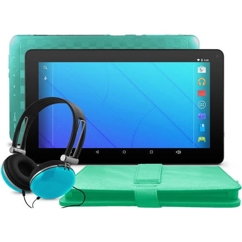 Click here to buy Ematic 10" 16GB Tablet Android 5.1 (Lollipop) with Keyboard Folio Case and Headphones by Ematic.