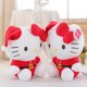 thumbnail image 2 of Preciosos juguetes de peluche Kawaii Hallo Kitty, juguetes de peluche rojos de Navidad HK Plushie, regalo de peluche de Hello Kitty de Navidad, 2 of 3