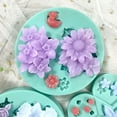 thumbnail image 4 of Silicone Flower Mold Sunflower Fondant Cake Handmade Mould Soap Making for Home Kitchen DIY Candy Chocolate Decorating Molds Tool, 4 of 5