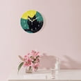 thumbnail image 3 of 10 Inch Wall Clock Battery Operated Silent Clock Decorative for Office, Kitchen, Outdoor, Living Room，Cat Moon Cute Animal Beautiful Art, 3 of 4