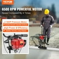 thumbnail image 2 of VEVOR Power Screed Gas Concrete Finishing Float with 8ft Blade Board 4 Stroke, 2 of 9
