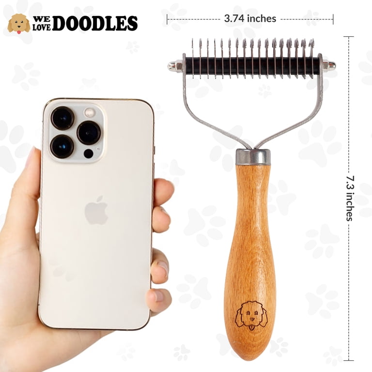 Double-Sided Dematting Comb for Dogs photo 2