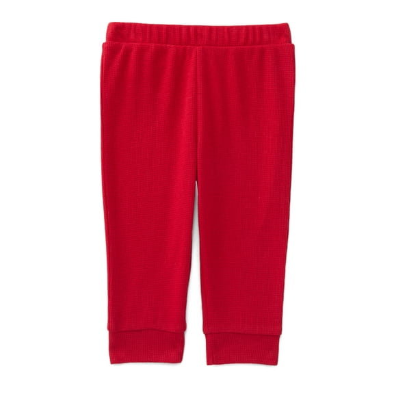 Garanimals Baby Boys Solid Thermal Joggers, Sizes 0M-24M