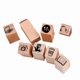 thumbnail image 1 of Juego de 9 Sellos de Madera con Diseño de , Ideal para Planificadores, Álbumes de Recortes y Calendarios. A, 1 of 1