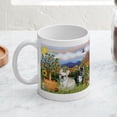 thumbnail image 3 of CafePress - Picnic & French Bulldog Pair Mug - 11 oz Ceramic Mug - Novelty Coffee Tea Cup, 3 of 3