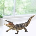 thumbnail image 4 of Esquirla Crocodile Action Figurine Toy PVC Hand-Painted Realistic Animal Crocodile Model, 4 of 8