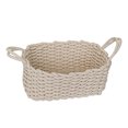 thumbnail image 2 of Vikakiooze 2023 Home Storage and Organization Hand-Woven Basket Thick Cotton Rope Storage Basket Desktop Storage Box, 2 of 4