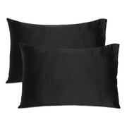 GypsieBlu 2 Pack Luxury Satin Pillowcases for Hair and Skin Standard Queen King Size Pillow Cases Covers Online