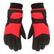 thumbnail image 1 of Guantes de esquí y ciclismo para niños, gruesos, cálidos, impermeables, resistentes al viento, para exteriores, L, negro y rojo, 1 of 5
