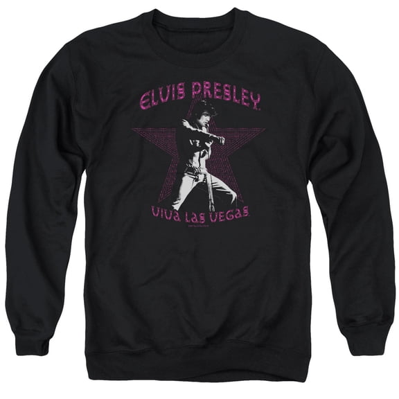 Elvis Presley - Viva Las Vegas Star - Crewneck Sweatshirt - Small