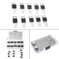 thumbnail image 1 of Transistor Surtido de 50 Piezas IRF Soledad Piezas de transistores, 1 of 10