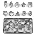 thumbnail image 2 of Cortadores de Galletas de Metal ANGGREK 30 Piezas de Acero Inoxidable, 2 of 8