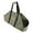 Olive, variant on Heavy Duty Firewood Log Carrier Bag Canvas Waxed Wood Boat Bag Firewood Holder for Fireplaces Camping