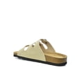 thumbnail image 2 of CloudAir Ladies' Ruth Slip-On Contoured Comfort Footbed Buckle Sandals, 2 of 5