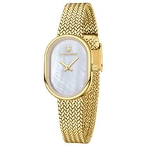 Elegant Watches for Women Oval Minimalist Dial Stainless Steel Band Woman Watch,3ATM Water Resistant, Perfect Gift for Women