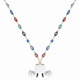 thumbnail image 1 of wonima44 Female Magnetic Anti-Lost Strap Holder Chain Gold Eye Beads String Compatible With Airpods pro,1,2 3, 1 of 1