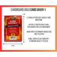 thumbnail image 4 of Cardboard Gold Card Saver 1 - PSA/BGS Graded Card Submission Holders, 50 Individual New Savers, 4 of 5
