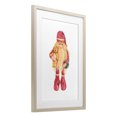 thumbnail image 3 of Stupell Industries Santa's Elf with Teddy Bear Birch Framed Print Under Glass, design by Nancy Overton, 20 x 14, 3 of 10