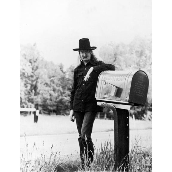 Richard Brautigan-Writer. Courtesy Csu Archives  Everett Collection History (18 x 24)