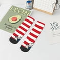 thumbnail image 7 of Pofeuu American Astronaut Runs Forward Print 30cm Socks, Adult Running Hiking Socks for Youth and Adult, 7 of 7