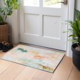 thumbnail image 4 of Dalyn Rugs Machine Washable Indoor/Outdoor Chantille Peach 1'8" x 2'6" Rug, 4 of 7